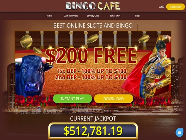 Bingo Cafe online Bingo Canada